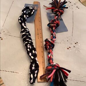 Colorful Braided Dog Rope Toys
